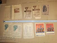 Reclamă REGALĂ veche - PLIC, FILM FOTO, CAMERA - 9 buc