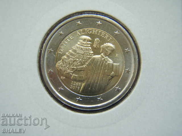 Delivery of 2 euro 2015 Italy "Dante" (1) /Italy/ - Unc (2 euro) Delivery of 2 euro 2015 Italy "Dante" (1) /Italy/ - Unc (2 euro)