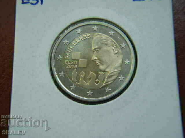 Delivery of 2 euro 2016 Estonia "Paul Keres" /Estonia/ - Unc (2 euro) Delivery of 2 euro 2016 Estonia "Paul Keres" /Estonia/ - Unc (2 euro)