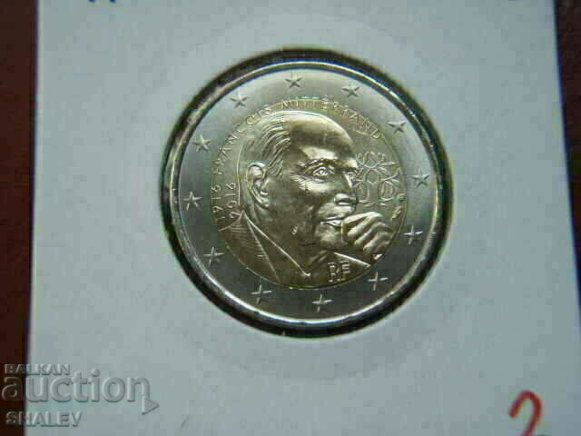 Auction  2 euro 2016 France "Mitterran" (2) /France/ - Unc (2 euro)