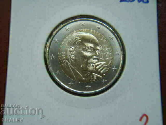 Delivery of 2 euro 2016 France "Mitterran" (2) /France/ - Unc (2 euro) Delivery of 2 euro 2016 France "Mitterran" (2) /France/ - Unc (2 euro)