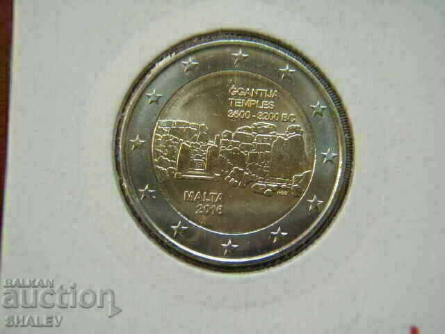 2 euro 2016 Malta "GGantija Temples"(1) Malta - Unc (2 euro)