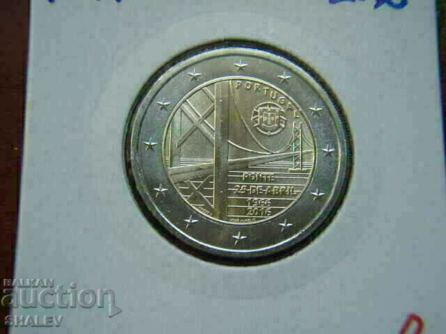 Auction  2 euro 2016 Portugal "Bridge"(2) /Portugal/ - Unc (2 euro)
