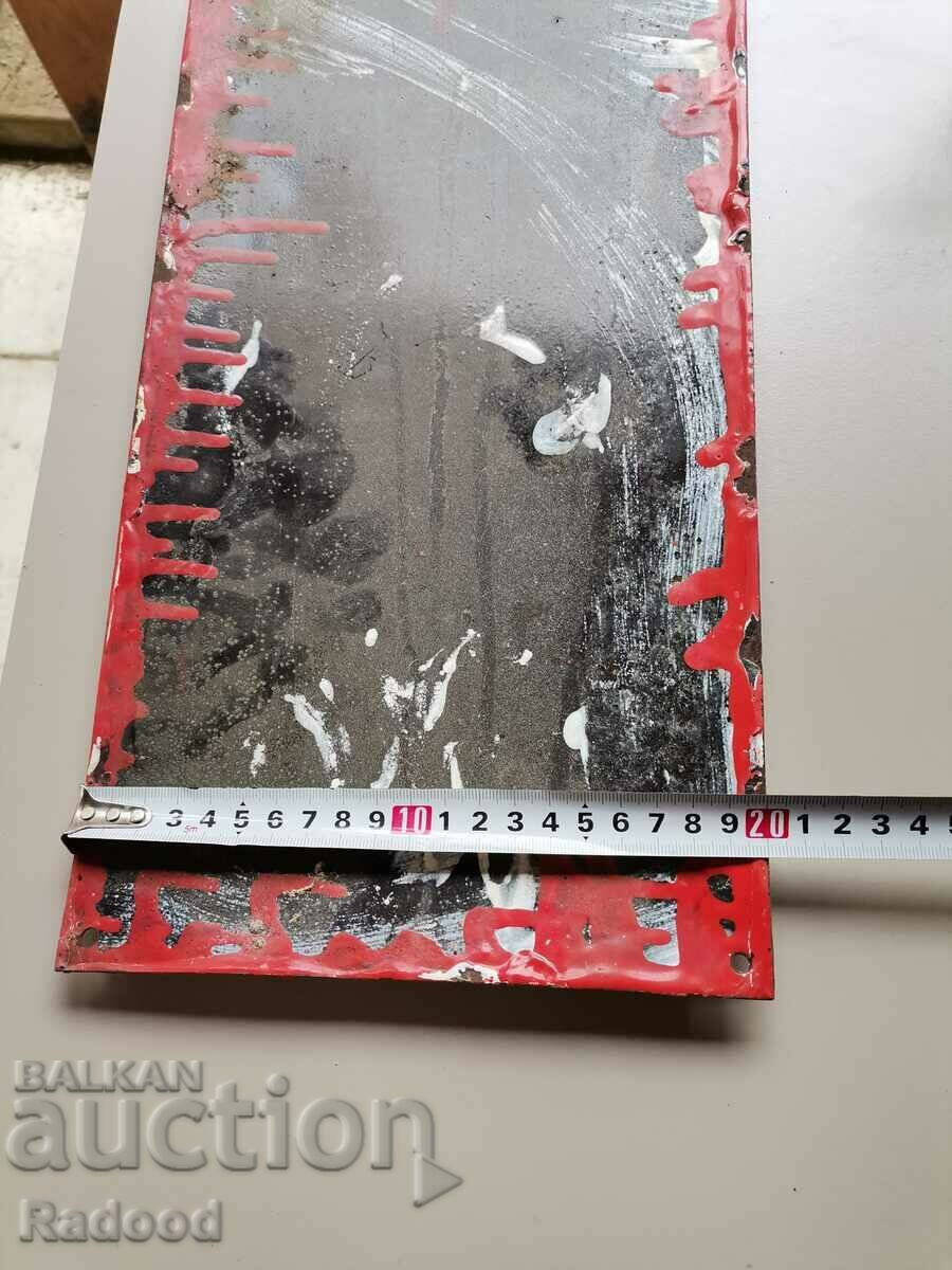 Delivery of Enamel plate Delivery of Enamel plate