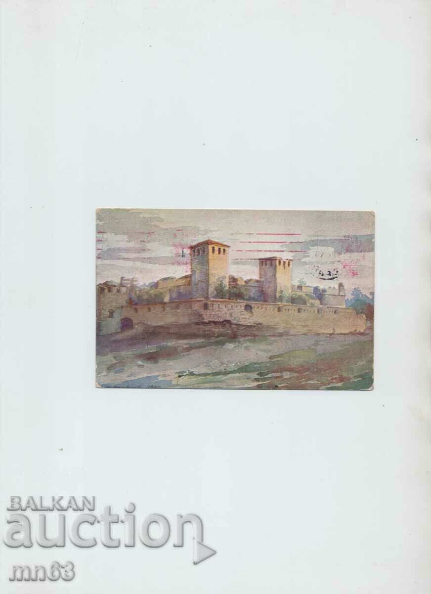 Card - Babini Vidini towers-1916.