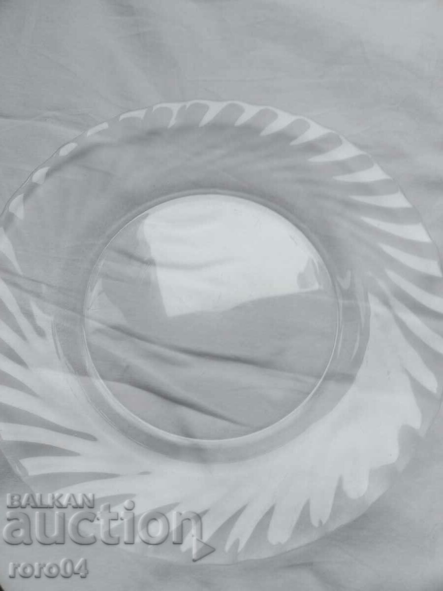 GLASS PLATE / PLATE - ARCOROC - 6 GLASS PLATE / PLATE - ARCOROC - 6