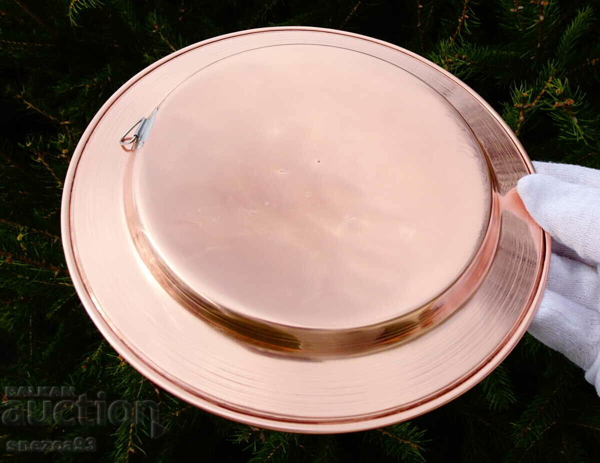 Massive copper plate, panel with a camel. with price 29.00 BGN | € 14.83