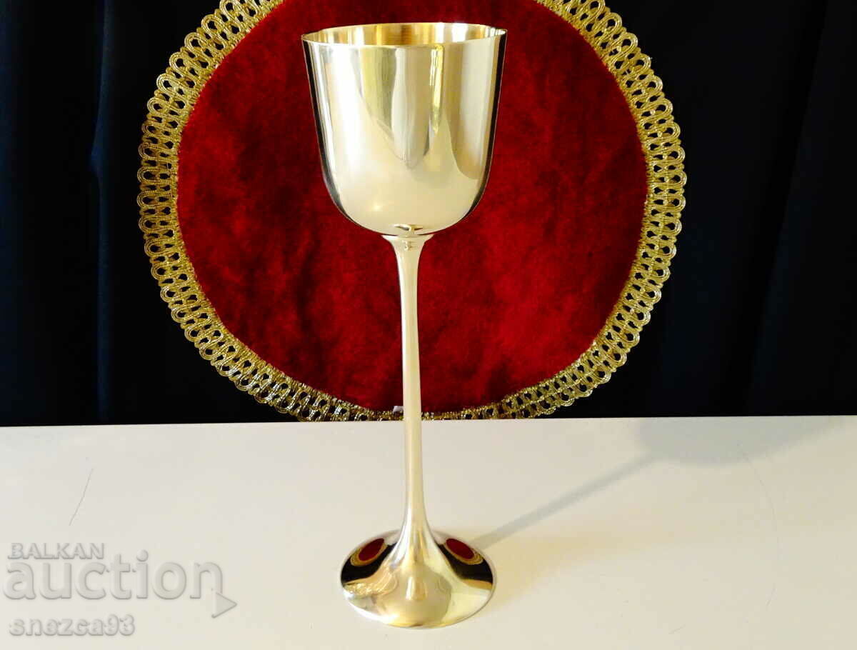 Delivery of Bronze goblet, wine glass 24.5 cm