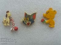 Social children's martens and badges from the 80s!