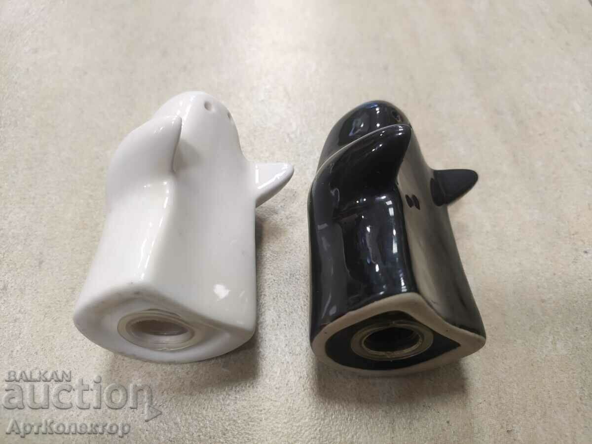 Salt shaker pepper shaker porcelain salt black pepper ceramic - 5 Salt shaker pepper shaker porcelain salt black pepper ceramic - 5