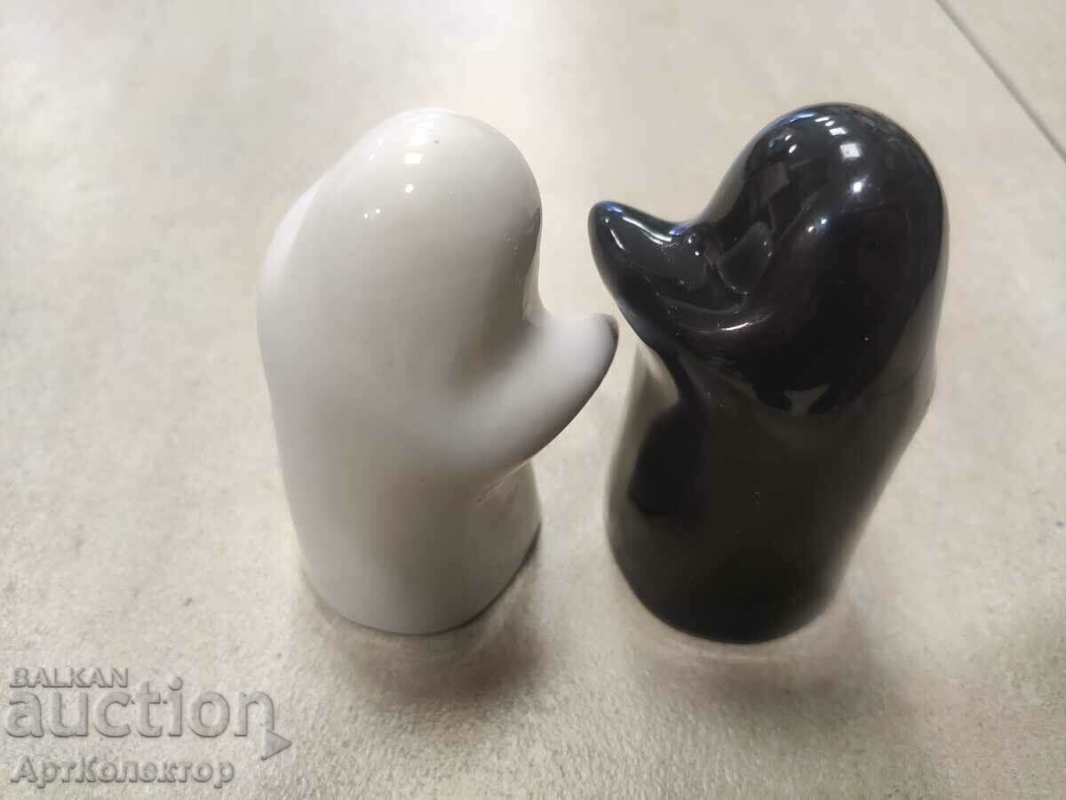 Salt shaker pepper shaker porcelain salt black pepper ceramic - 7 Salt shaker pepper shaker porcelain salt black pepper ceramic - 7
