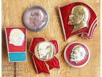 Russia - USSR badges, V.I.Lenin