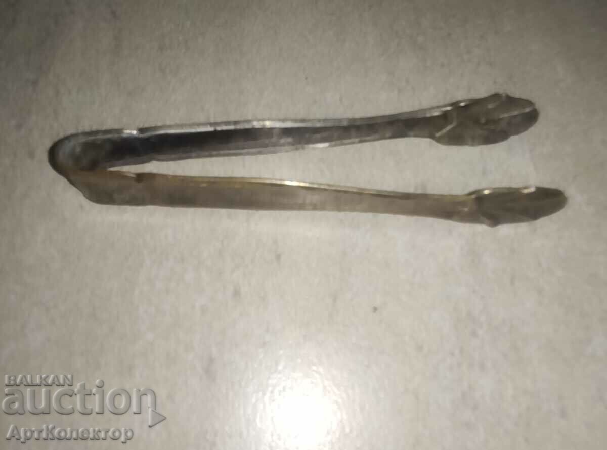 Delivery of Pinch ice sugar tongs old Art Nouveau silver plated Delivery of Pinch ice sugar tongs old Art Nouveau silver plated