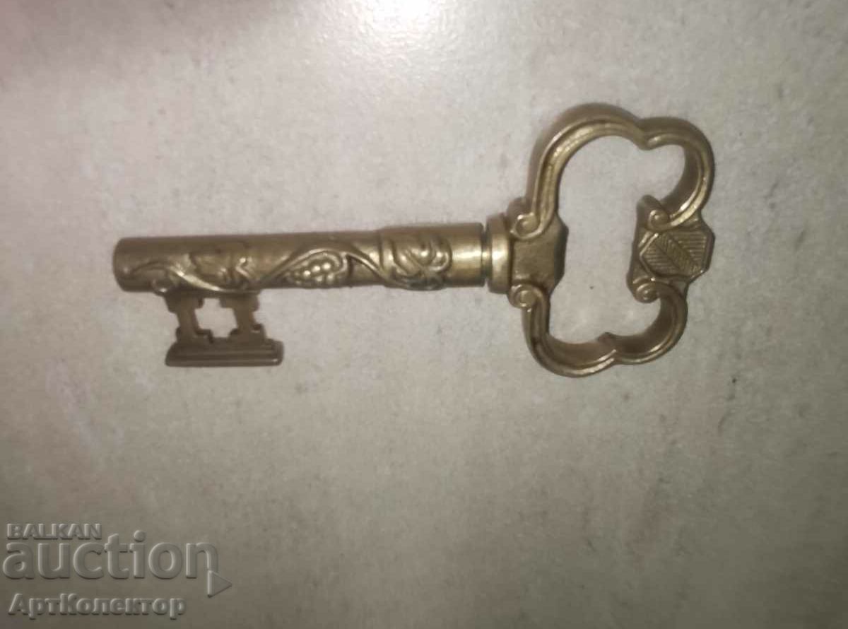 Auction  Corkscrew old brass bronze