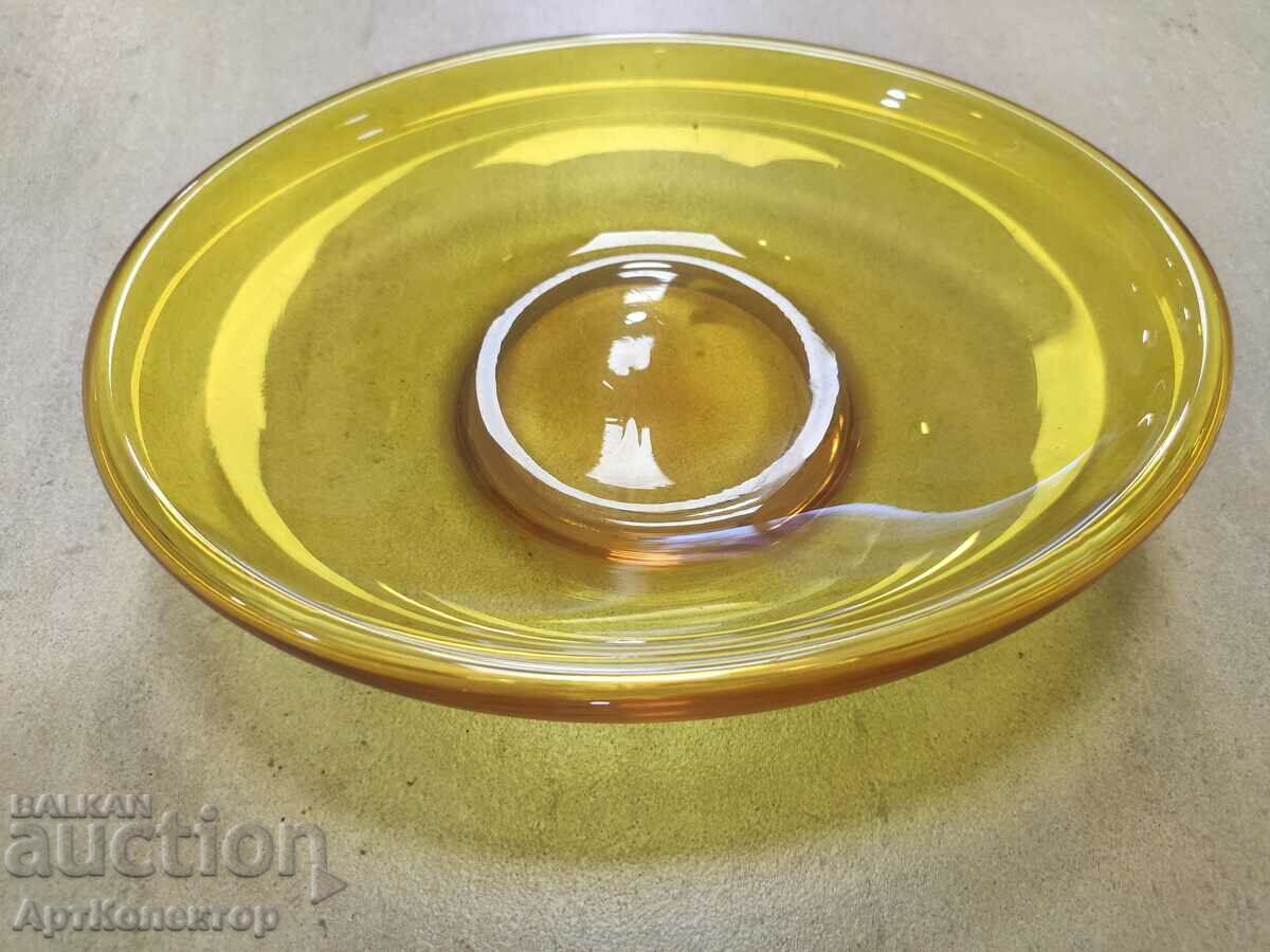 Delivery of Old Morano / Murano glass handmade fruit bowl Delivery of Old Morano / Murano glass handmade fruit bowl