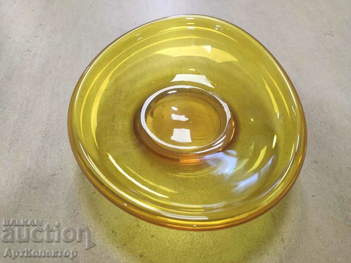 Old Morano / Murano glass handmade fruit bowl - 5 Old Morano / Murano glass handmade fruit bowl - 5