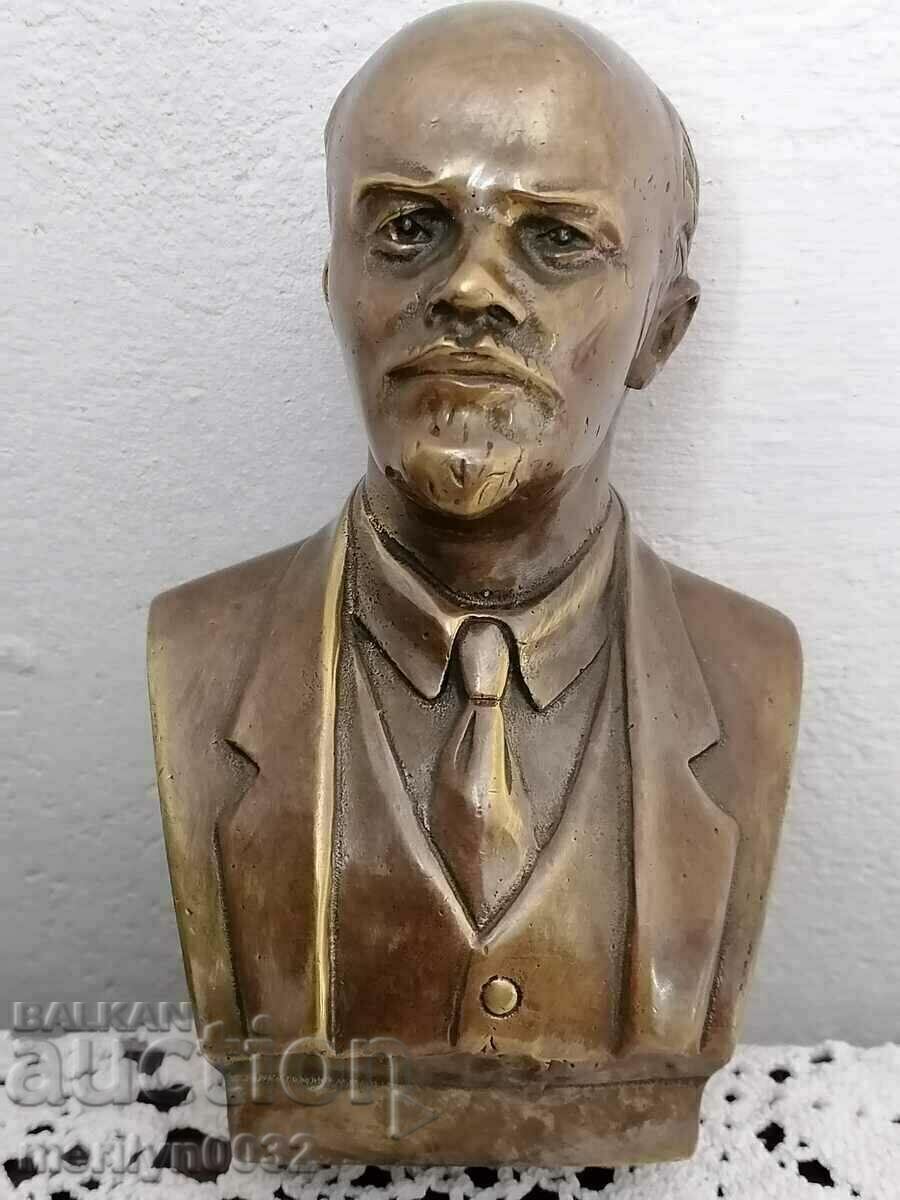 Bust of Lenin bronze 60s USSR figure statuette with price 575.00 BGN | € 293.99 Bust of Lenin bronze 60s USSR figure statuette with price 575.00 BGN | € 293.99