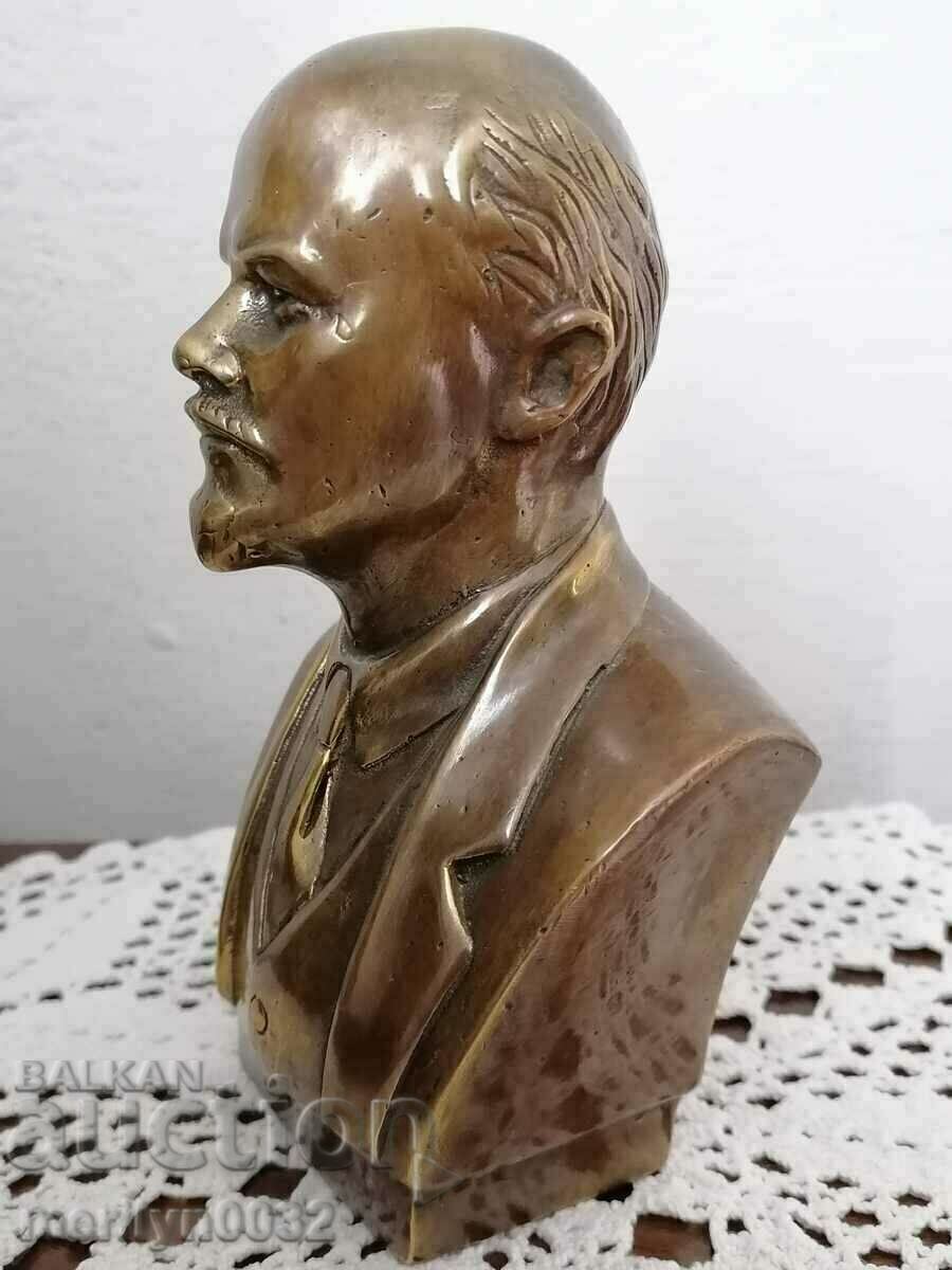 Auction Bust of Lenin bronze 60s USSR figure statuette Auction Bust of Lenin bronze 60s USSR figure statuette