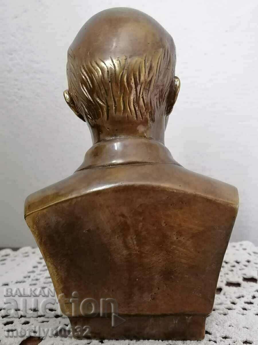 Delivery of Bust of Lenin bronze 60s USSR figure statuette Delivery of Bust of Lenin bronze 60s USSR figure statuette