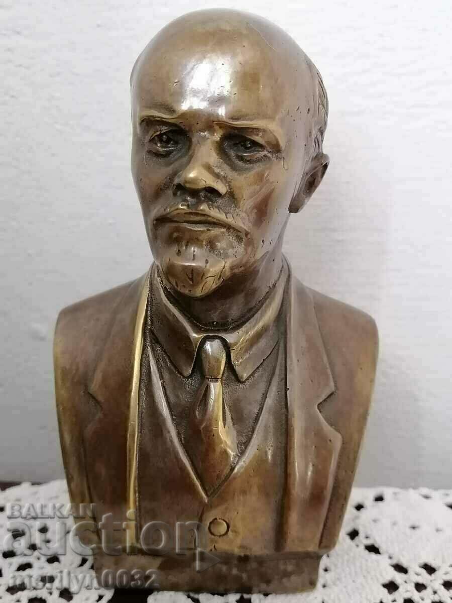 Bust of Lenin bronze 60s USSR figure statuette - 7 Bust of Lenin bronze 60s USSR figure statuette - 7