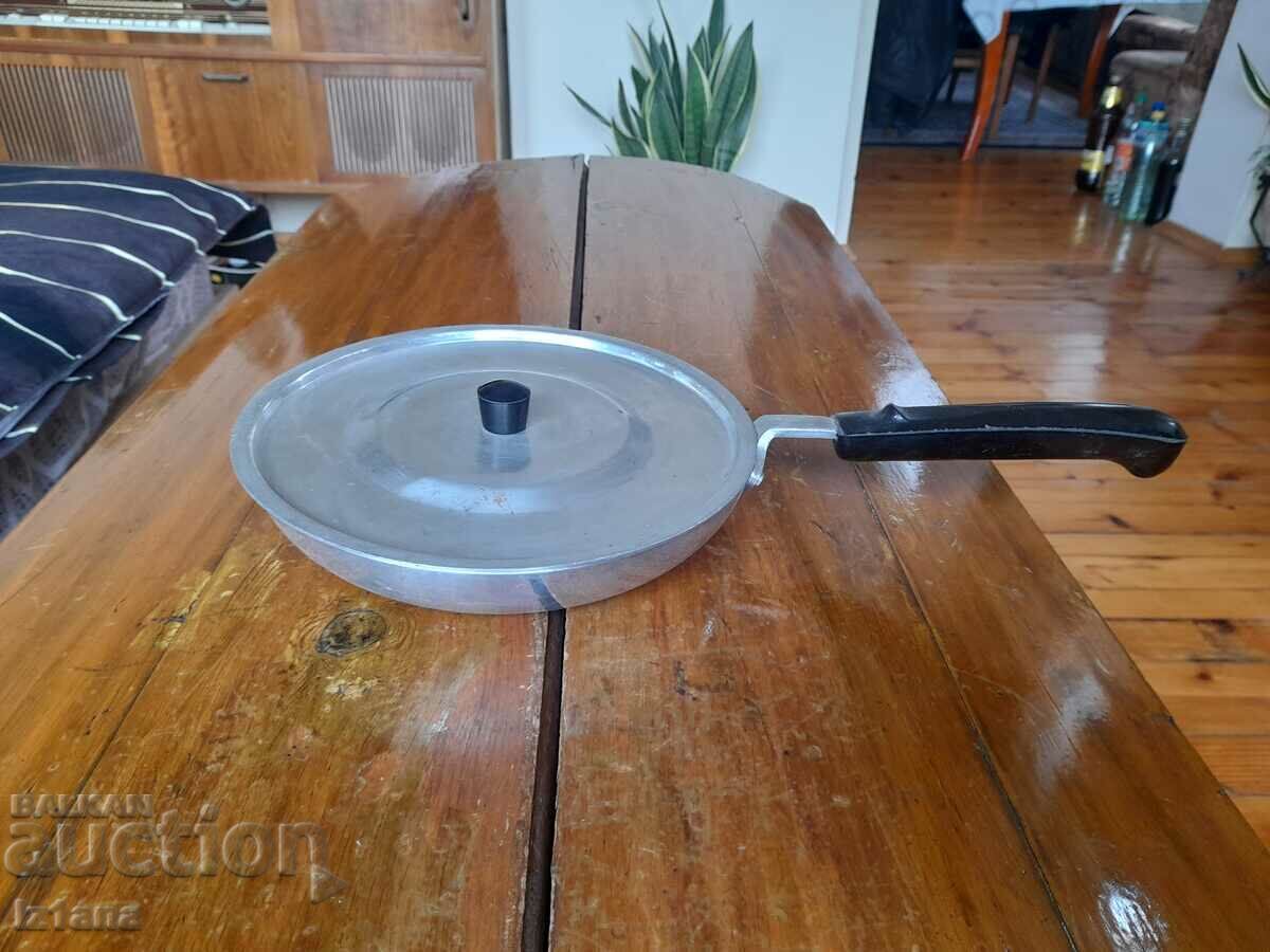 Old aluminum pan Old aluminum pan