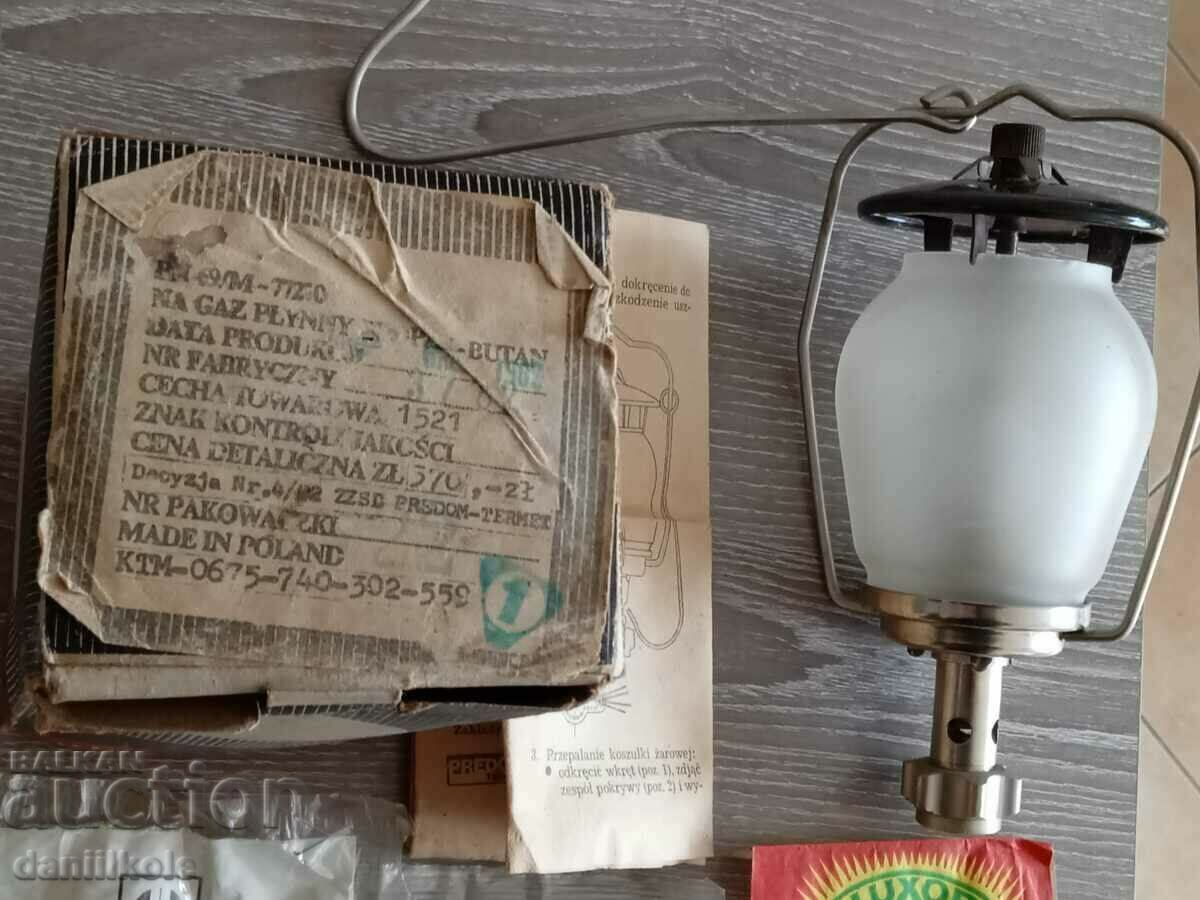 *$*Y*$* OLD UNUSED SOCA GAS LAMP 1982 *$*Y*$* - 7 *$*Y*$* OLD UNUSED SOCA GAS LAMP 1982 *$*Y*$* - 7