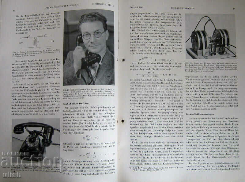 Delivery of 1940 Philips technical review magazine Delivery of 1940 Philips technical review magazine