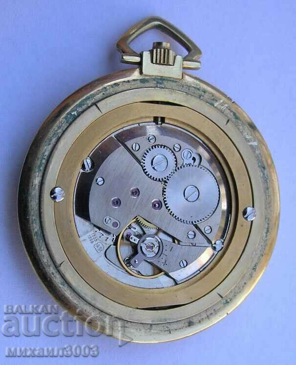 Доставка на ПОЗЛАТЕН 10 мик. НЕМСКИ ДЖОБЕН ЧАСОВНИК IDUNA ДВОЙНИ КАПАЦИ