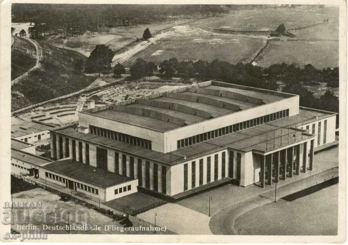 Old postcard - Berlin, Congress Hall for 20,000 people