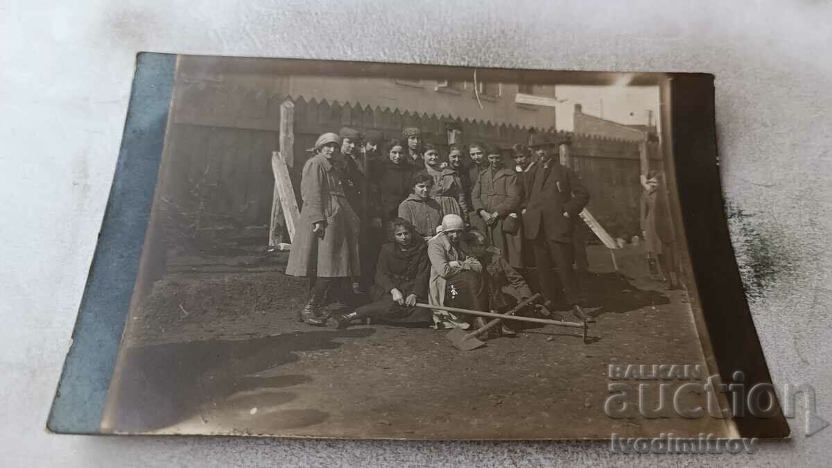 Снимка София Спомен от Трудовата седмица на II -д класъ 1921