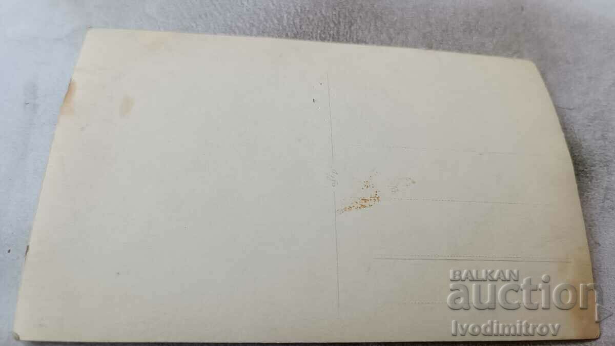 Ms. Young girls in folk costumes in front of Photo Tseko G. Petrova with price 3.45 BGN | € 1.76