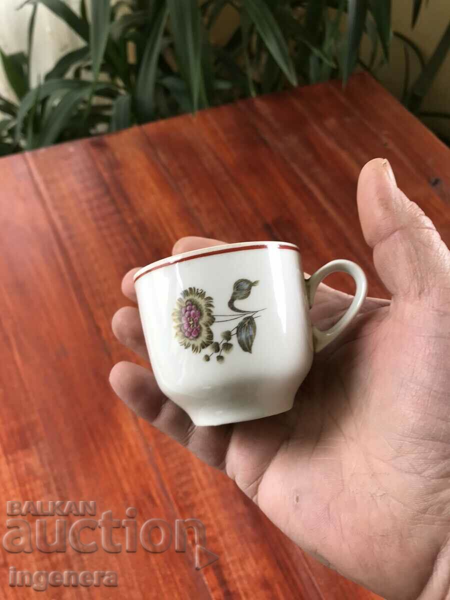 PORCELAIN COFFEE MUG COLLECTION with price 3.00 BGN | € 1.53 PORCELAIN COFFEE MUG COLLECTION with price 3.00 BGN | € 1.53