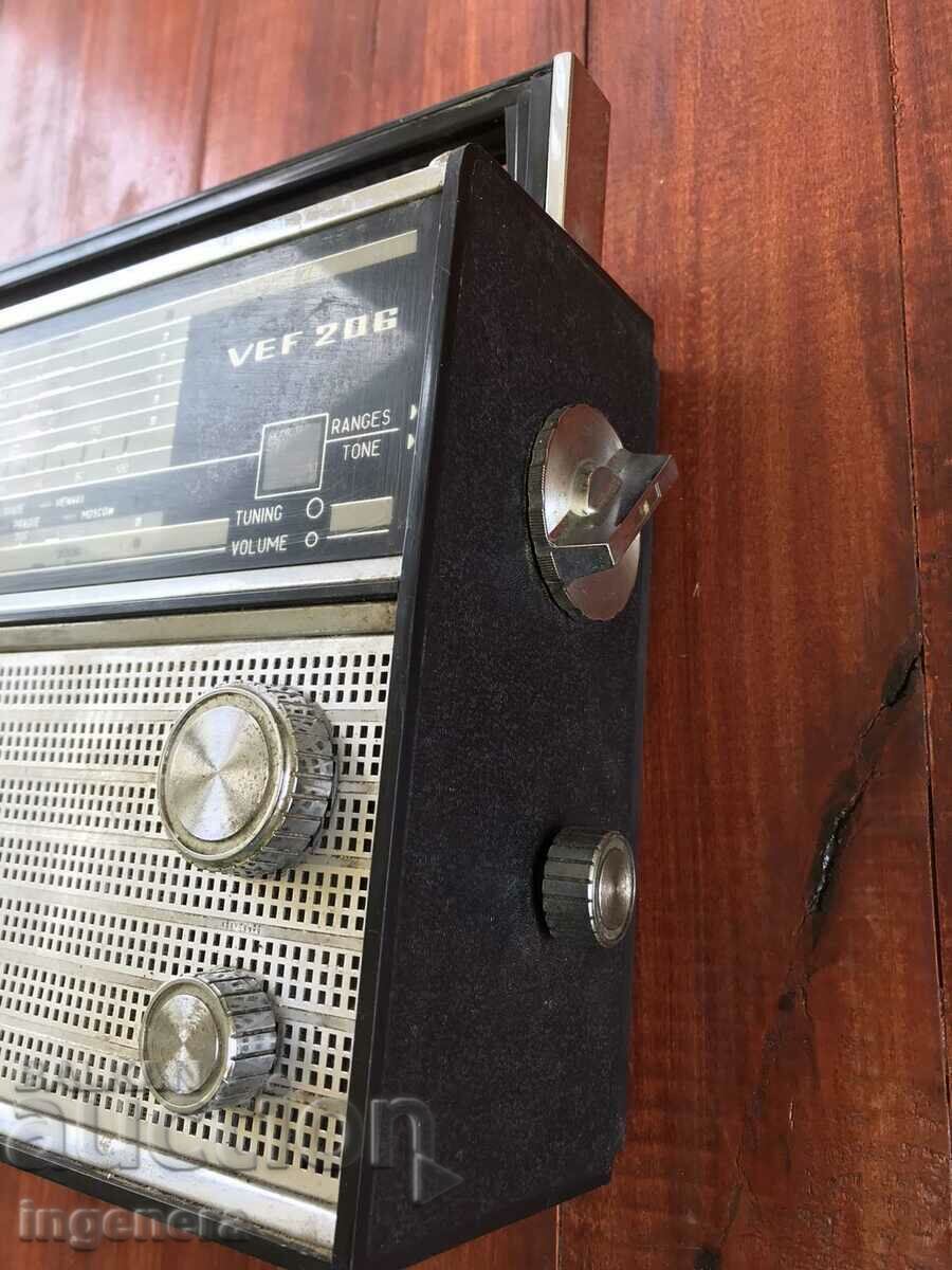 Δημοπρασία RADIO TRANSISTOR RADIO VEF 206 VEF Δημοπρασία RADIO TRANSISTOR RADIO VEF 206 VEF