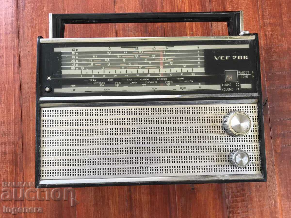Παράδοση RADIO TRANSISTOR RADIO VEF 206 VEF Παράδοση RADIO TRANSISTOR RADIO VEF 206 VEF