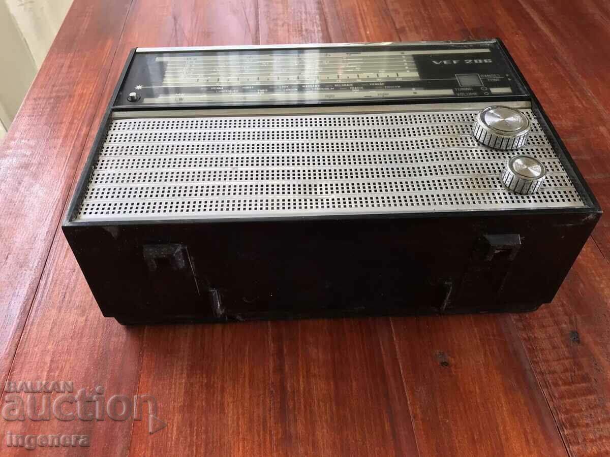 RADIO TRANSISTOR RADIO VEF 206 VEF - 5 RADIO TRANSISTOR RADIO VEF 206 VEF - 5