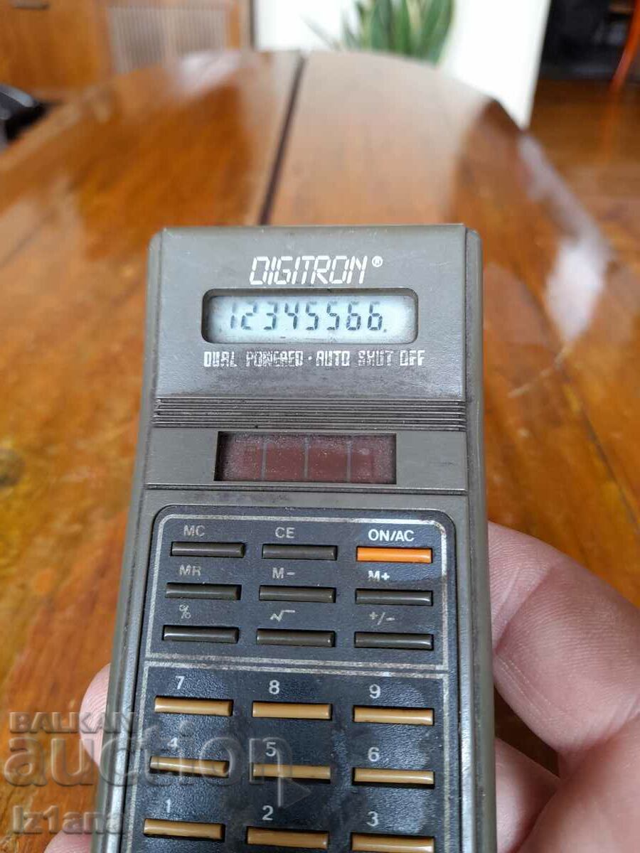 Auction Old calculator Zinser, Digitron Auction Old calculator Zinser, Digitron
