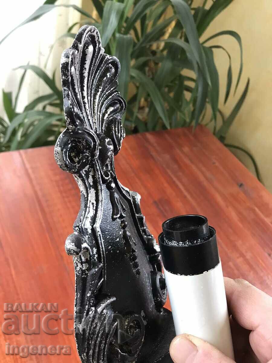 SQUARE LAMP FOR WALL METAL ALUMINUM CAST WITH E14 SOCKET - 6 SQUARE LAMP FOR WALL METAL ALUMINUM CAST WITH E14 SOCKET - 6