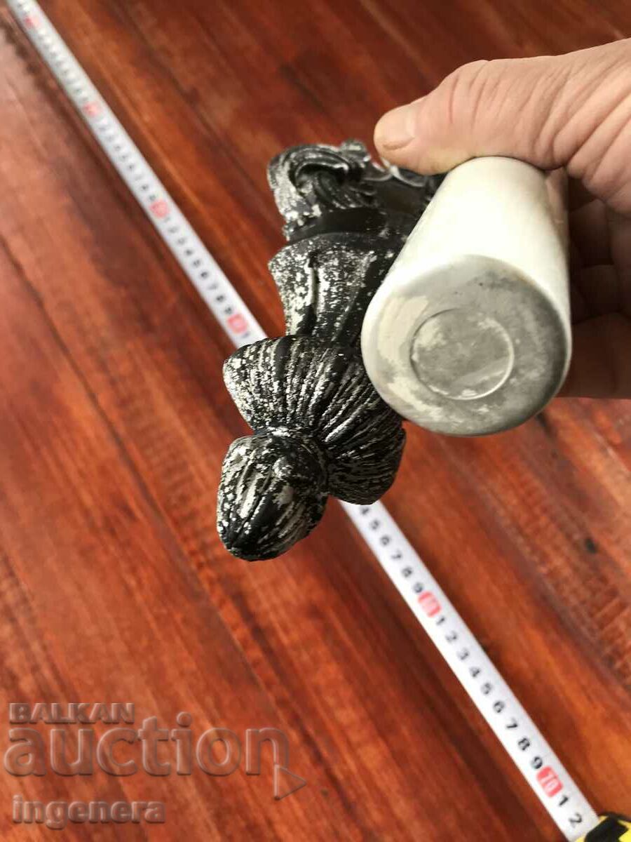 SQUARE LAMP FOR WALL METAL ALUMINUM CAST WITH E14 SOCKET - 7 SQUARE LAMP FOR WALL METAL ALUMINUM CAST WITH E14 SOCKET - 7