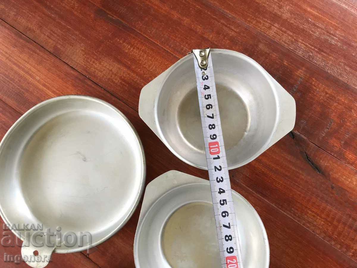 Auction BOWL DISH DISH ALUMINUM-4 PCS Auction BOWL DISH DISH ALUMINUM-4 PCS