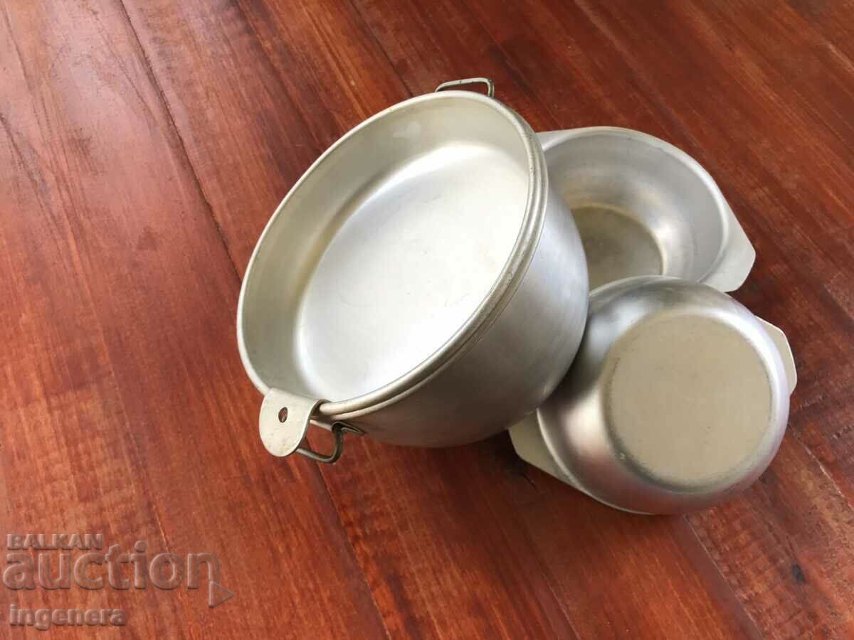BOWL DISH DISH ALUMINUM-4 PCS - 5 BOWL DISH DISH ALUMINUM-4 PCS - 5