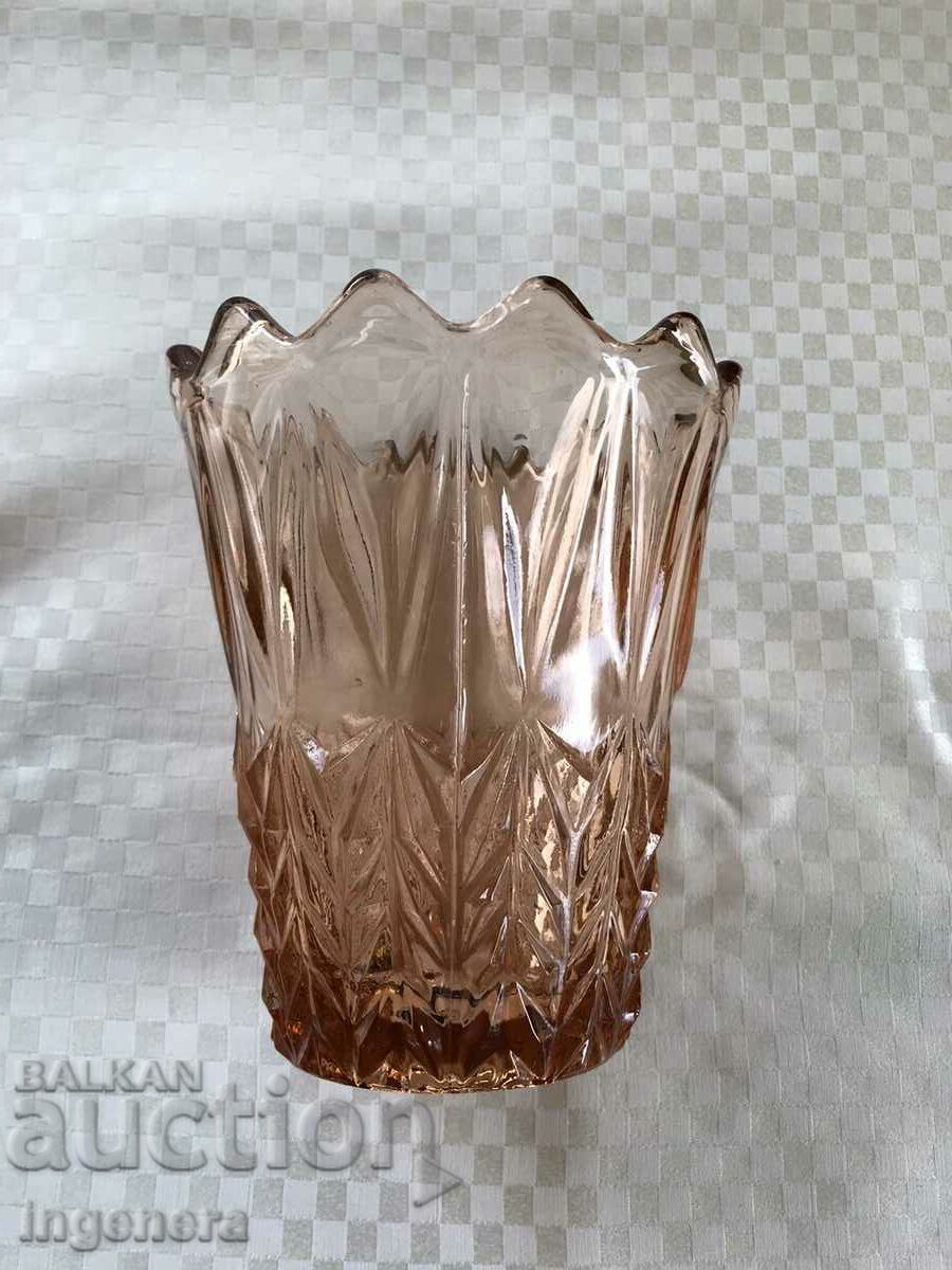 Delivery of GLASS RELIEF VASE THICK COLOR FROM SOCA Delivery of GLASS RELIEF VASE THICK COLOR FROM SOCA