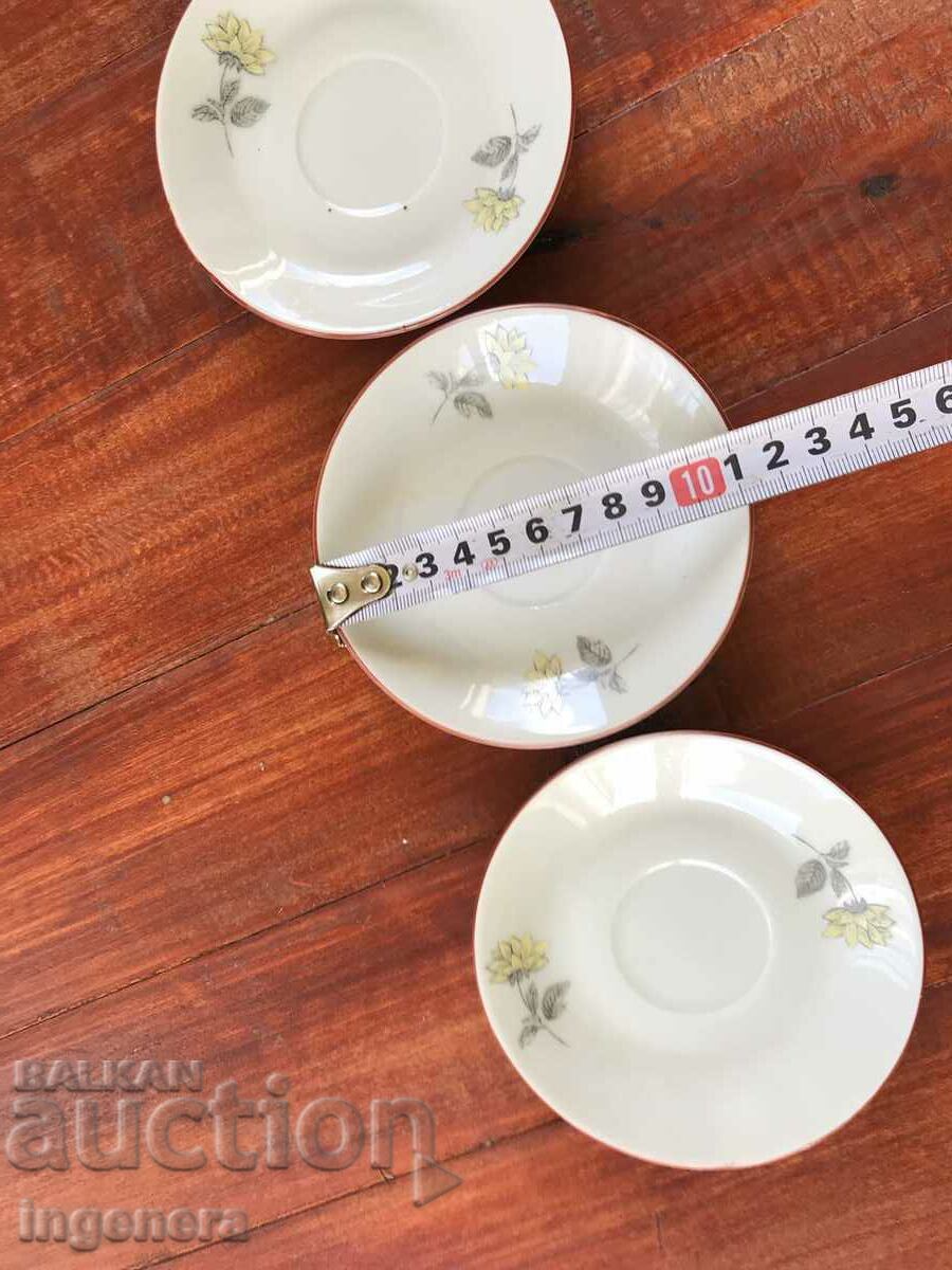 Auction PORCELAIN PLATE PLATE-BULGARIA-3 PCS. FOR COLLECTION Auction PORCELAIN PLATE PLATE-BULGARIA-3 PCS. FOR COLLECTION