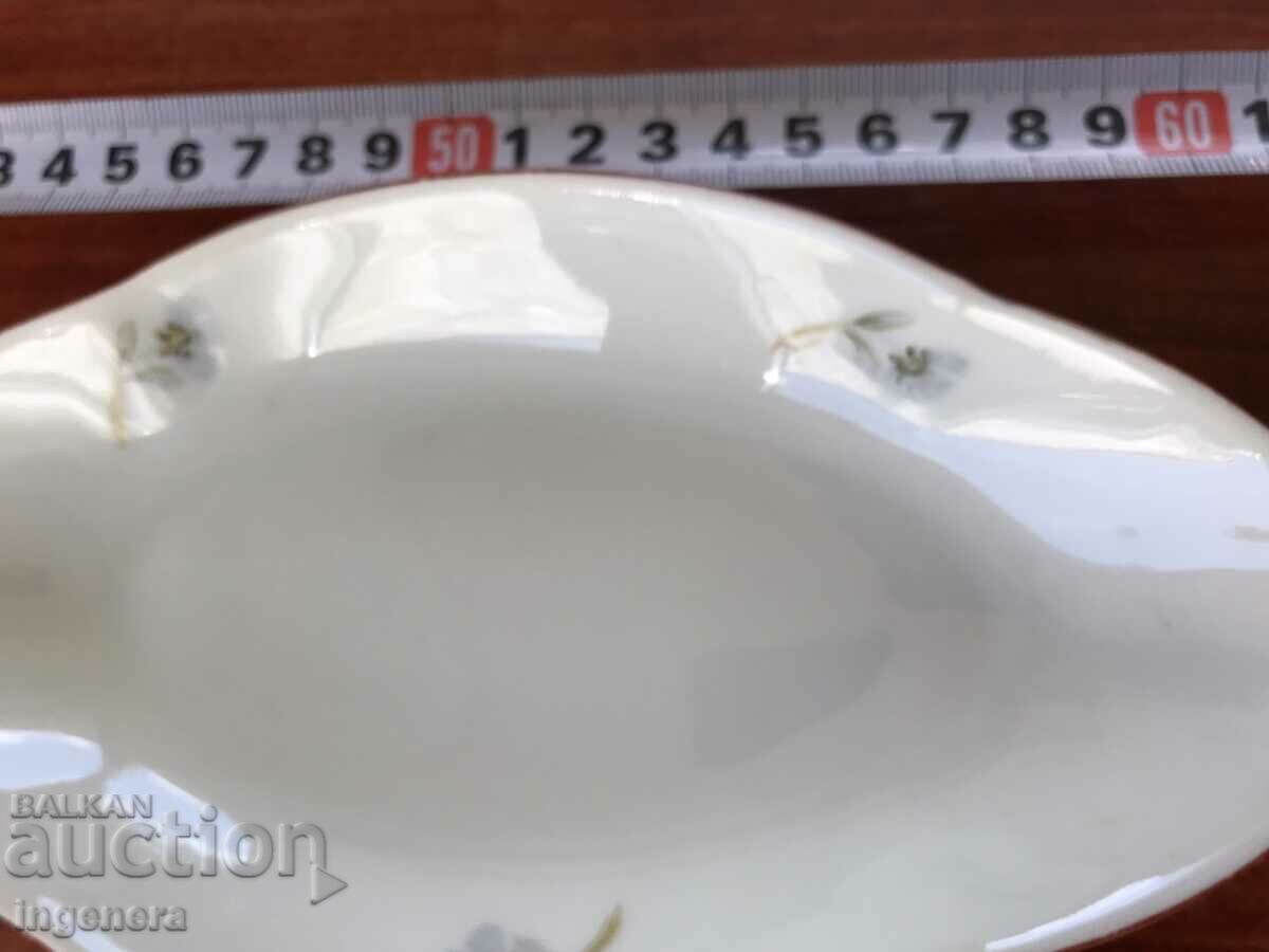 Delivery of PORCELAIN PLATO TRAY PLATE BULGARIA-ISIDA Delivery of PORCELAIN PLATO TRAY PLATE BULGARIA-ISIDA