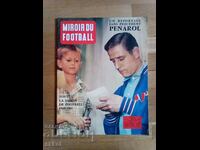 Revista de fotbal Miroir du Football nr.9 septembrie 1960