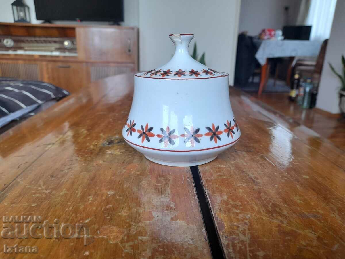 Old porcelain sugar bowl Old porcelain sugar bowl