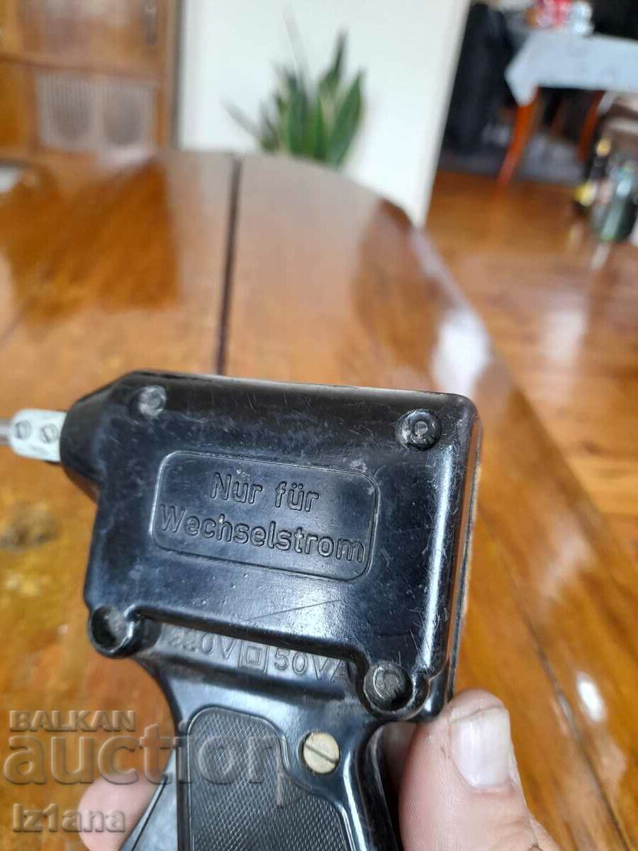 Auction Old induction soldering iron Auction Old induction soldering iron