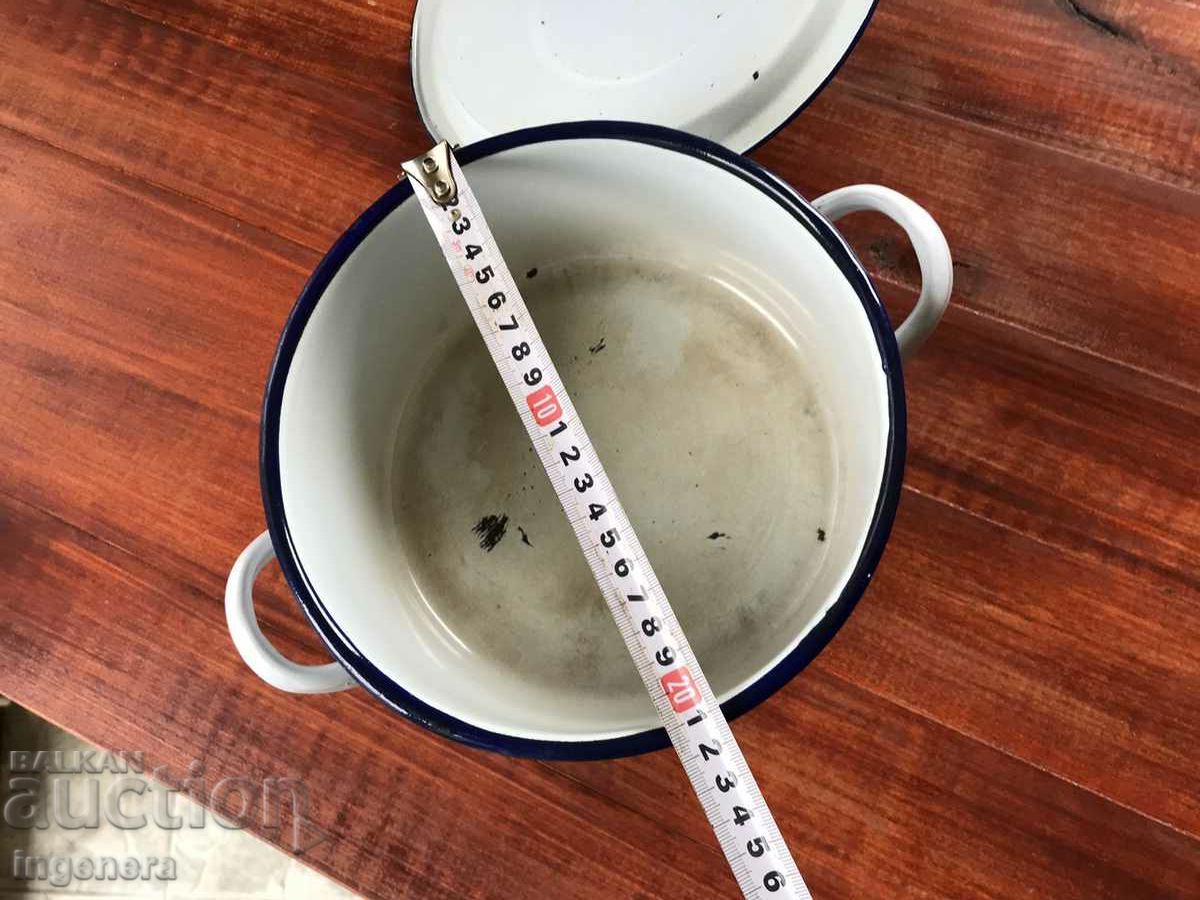 1980'S ENAMEL POT. with price 12.00 BGN | € 6.14 1980'S ENAMEL POT. with price 12.00 BGN | € 6.14