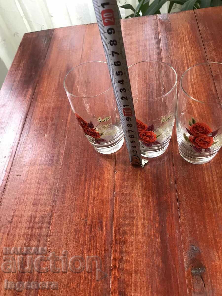 WATER GLASS GLASS-3 PCS with price 8.00 BGN | € 4.09 WATER GLASS GLASS-3 PCS with price 8.00 BGN | € 4.09