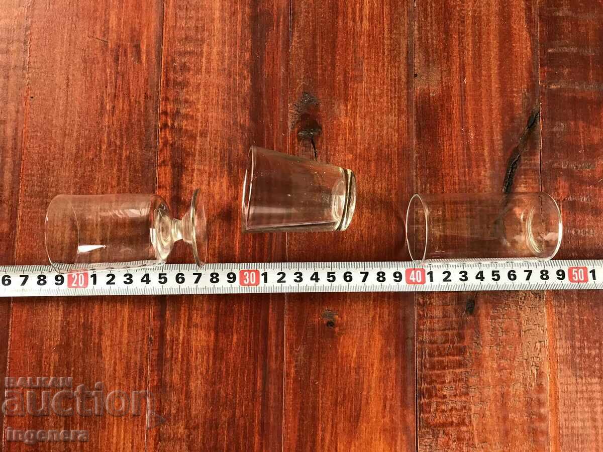 GLASS GLASS FOR BRANDY-3 PCS - 5 GLASS GLASS FOR BRANDY-3 PCS - 5