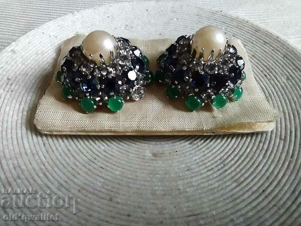 Earrings, multi-story from the time of the GDR - 7 Earrings, multi-story from the time of the GDR - 7